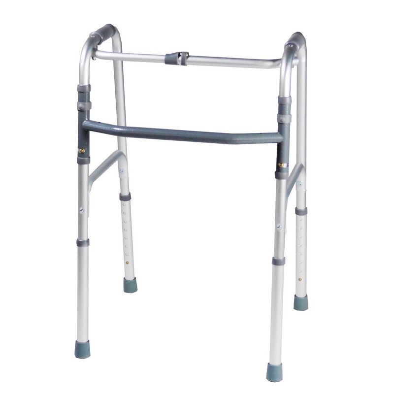 Andador Caminador de pasos, fijo y plegable - Ortocasa Ortopedia