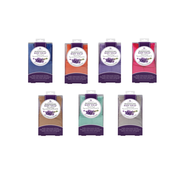 Cojín térmico terapéutico con aroma Hot Body Wrap - Ortocasa Ortopedia Online